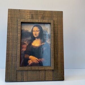 WOOD picture frame 8” x 10” western rustic